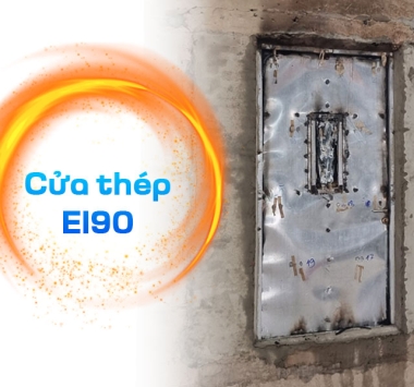 BCTN Cửa thép 1 cánh chống cháy EI90